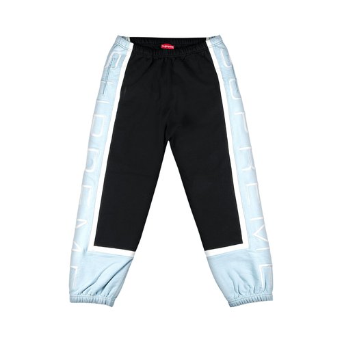 Supreme Paneled Sweatpant - SS21P71 BLACK