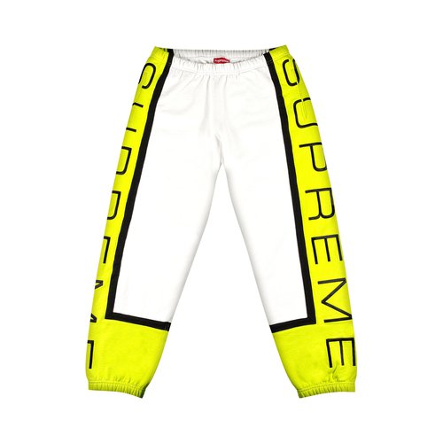 Supreme Paneled Sweatpant - SS21P71 WHITE