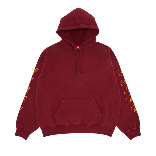 Supreme Patches Spiral Hooded Sweatshirt - SS23SW64 CARDINAL