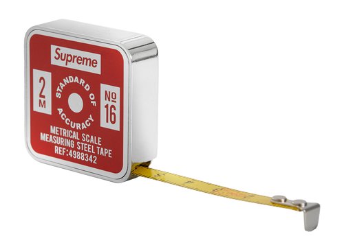 Supreme Penco Tape Measure Metric - Red