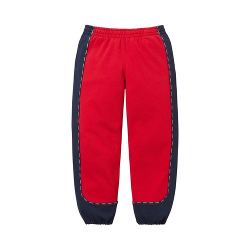 Supreme Piping Sweatpant - FW25P16 RED