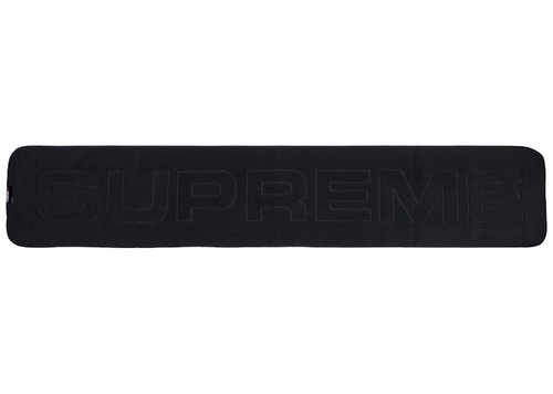 Supreme Polartec Logo Scarf - Black