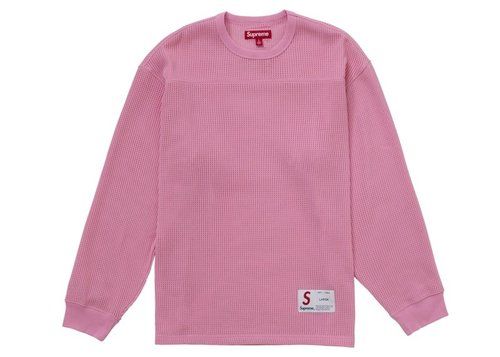 Supreme Polartec Mesh Long Sleeve Football Top - Pink