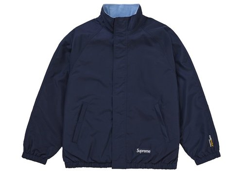 Supreme Polartec Reversible Track Jacket - Navy Blue