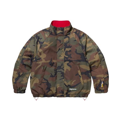 Supreme Polartec Reversible Track Jacket - FW25J7 WOODLAND CAMO