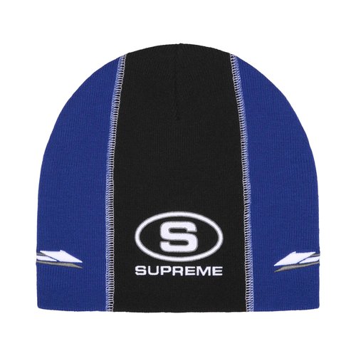 Supreme Racing Panel Beanie - FW25BN57 NAVY