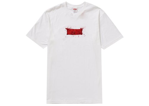 Supreme Ralph Steadman Box Logo Tee Shirt - White
