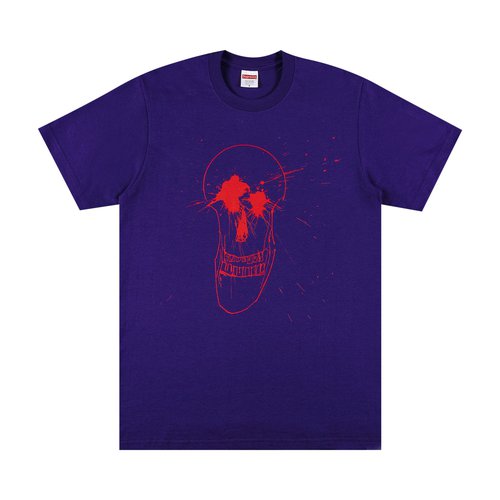 Supreme Ralph Steadman Skull Tee - SS22T13 PURPLE