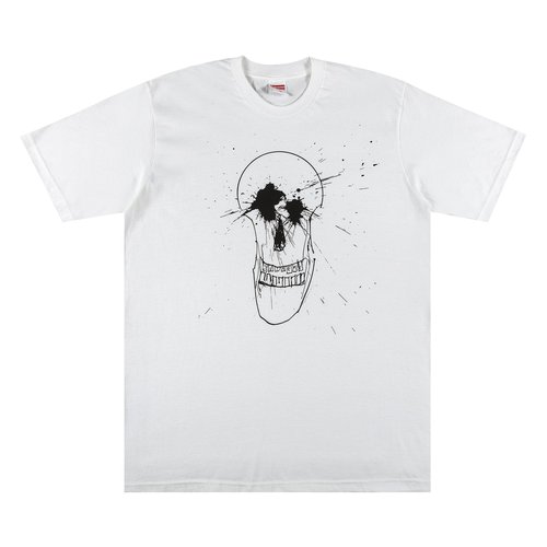 Supreme Ralph Steadman Skull Tee - SS22T13 WHITE