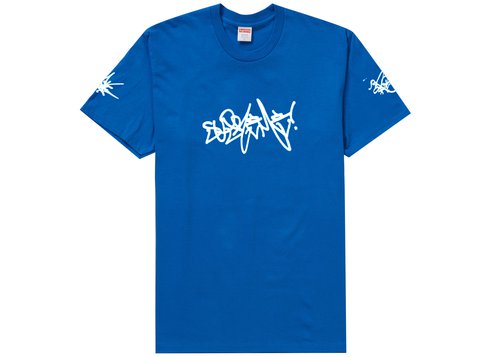 Supreme Rammellzee Tag Tee Shirt - Royal
