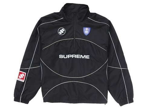 Supreme Reflective Piping Pullover - Black