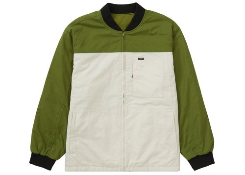 Supreme Reversible Tech Work Jacket - Green