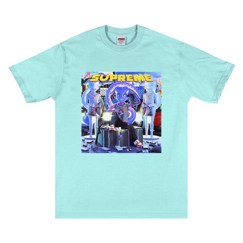 Supreme Richest Tee - FW21T36 TURQUOISE