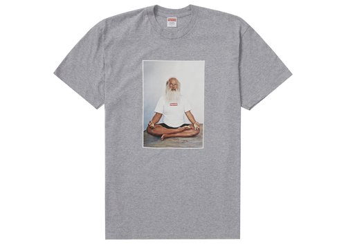 Supreme Rick Rubin Tee Shirt - Heather Grey