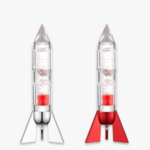 Supreme Rocket Timer Silver SS23 Set of 2 'Red/ SilverSeasonSpring