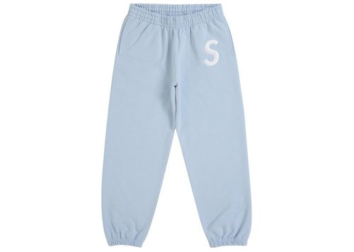 Supreme S Logo Sweatpant FW25 - Light Blue
