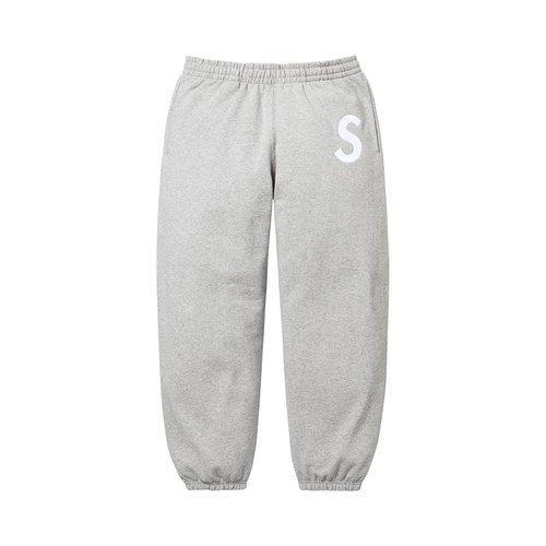 Supreme S Logo Sweatpant - FW25P53 HEATHER GREY