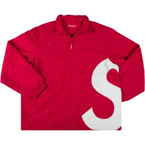 supreme S Logo Track Jacket Black M ジャケット・アウター