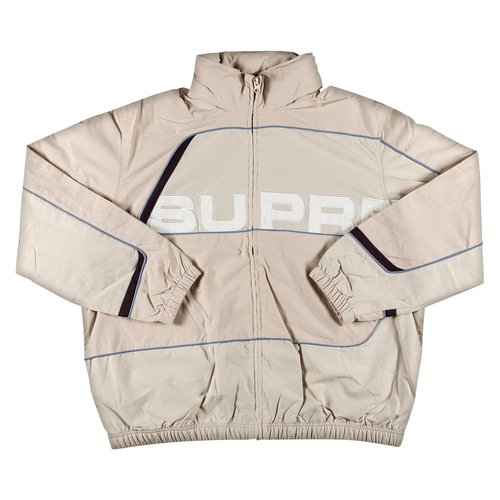 Supreme S Paneled Track Jacket 'Dusty Pink' | Solesense
