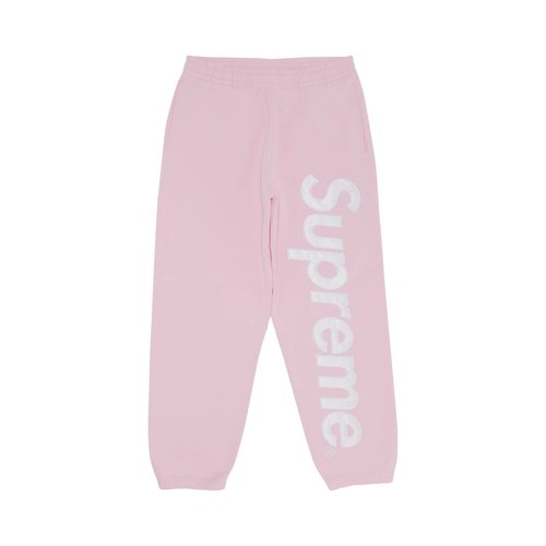 Supreme Satin Appliqué Sweatpant - FW23P104 LIGHT PINK