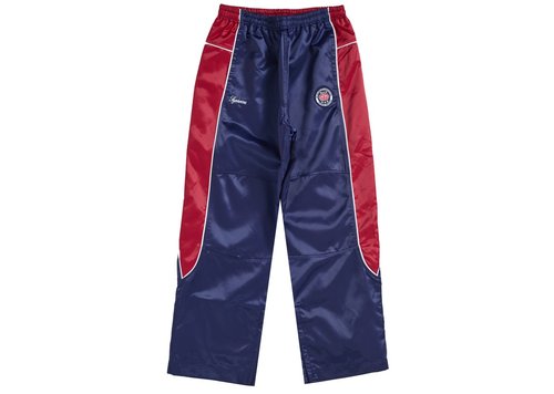 Supreme Satin Track Pant - Navy Blue