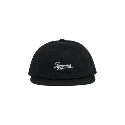 Supreme Script Logos 6-Panel 'Black' - FW20H84 BLACK | Solesense