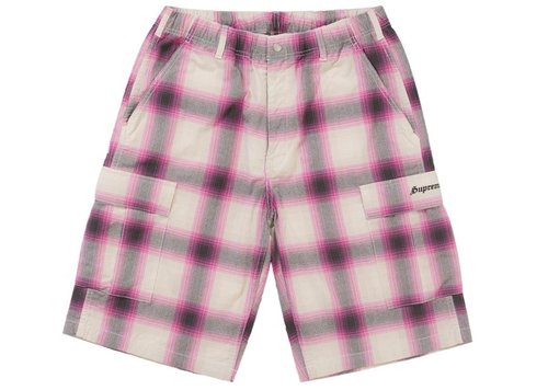 Ｌ supreme Shadow Plaid Cargo Short Spring/Summer 2025 Preview – Supreme