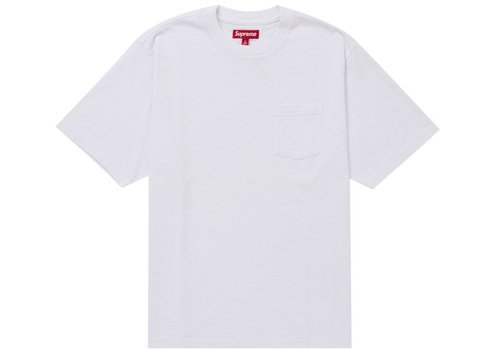 Supreme Short Sleeve Pocket Tee Shirt SS25 - White