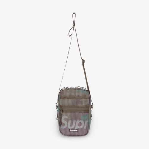 Supreme Shoulder Side Bag SS24 '3M Reflective Grid' 483258619005