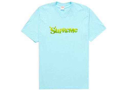 Supreme Shrek Tee Shirt - Turquoise