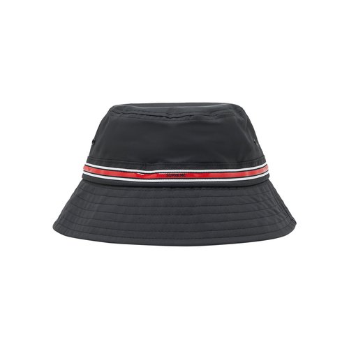 S/M)Supreme Silicone Stripe Crusher ハット