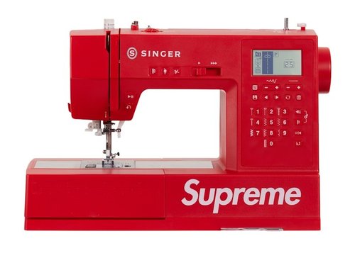 Supreme SINGER SP68 Computerized Sewing Machine US Plug Red - Multicolor