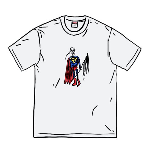 Supreme Skeleton Tee Shirt - White