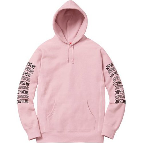 Supreme Sleeve Arc Hooded Sweatshirt 