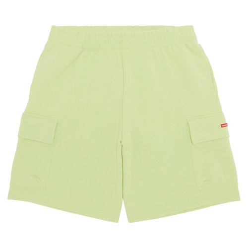 Supreme Small Box Baggy Cargo Sweatshort - SS23SH7 LIME