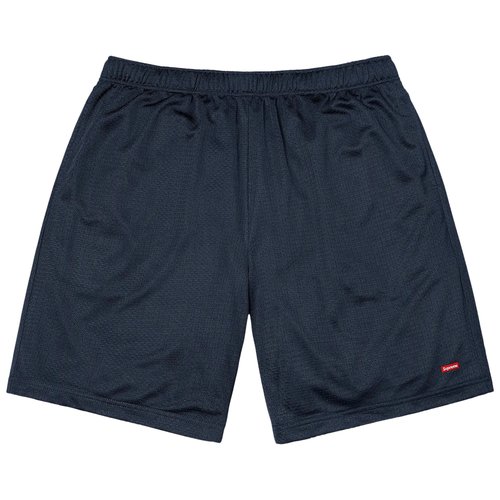 ウェア Supreme Small Box Baggy Mesh Short navy Buy Supreme Small Box Baggy Mesh Short 'Navy' - SS24SH18