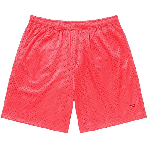 Supreme Small Box Baggy Mesh Short - SS23H34 CORAL