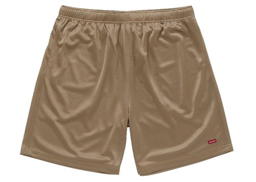 Supreme Small Box Baggy Mesh Short SS25 - Brown