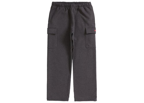 Supreme Small Box Cargo Sweatpant 'Charcoal' | Ida-stepShops
