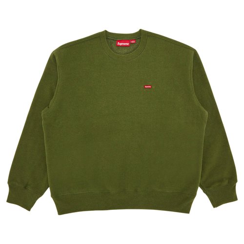 Supreme Small Box Crewneck | Green | Size S 'Olive