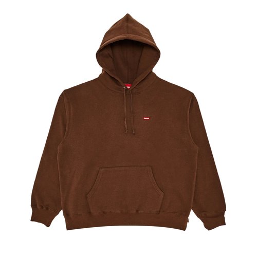 Supreme Small Box Hooded Sweatshirt - FW24SW13 BROWN