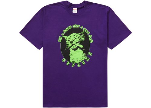 Supreme Smoke Tee Shirt SS23 - Purple