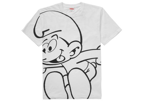 Supreme Smurfs Tee Shirt - White