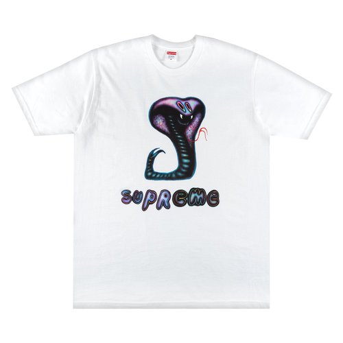 Supreme Snake Tee - SS21T48 WHITE