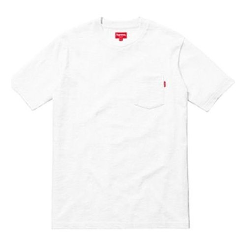 Supreme SS18 Pocket Tee Short Sleeve - White - SUP-SS18-351