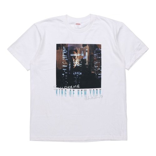 Supreme SS19 Christopher Walken King Of New York Tee 'White' SUP