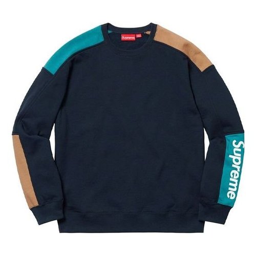 Supreme SS19 Formula Crewneck Blue Logo - Dark Blue - SUP-SS19-002
