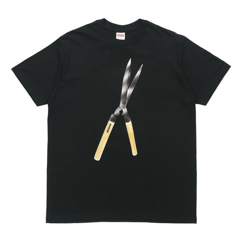 Supreme SS19 Shears Tee Large Scissors Short Sleeve - Black - SUP-SS19-10470