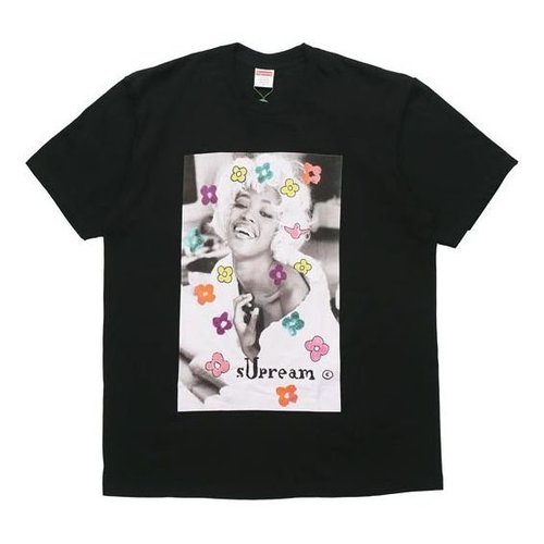Supreme SS20 Week 1 Naomi Tee Character Printing Short Sleeve - Black - SUP-SS20-300