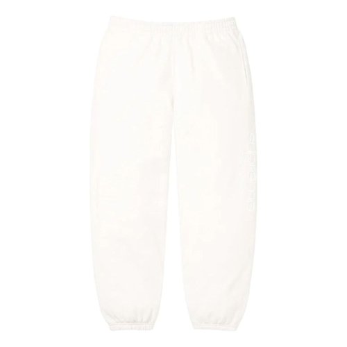 Supreme SS26 Classic Logo Sweatpant - White - SUP-SS26-062-WHT